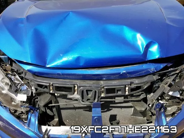 19XFC2F77HE221163 фото 8