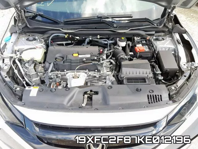 19XFC2F87KE012196 фото 8