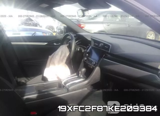 19XFC2F87KE209384 фото 6