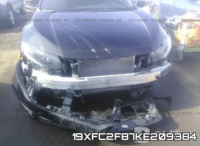 19XFC2F87KE209384 фото 7