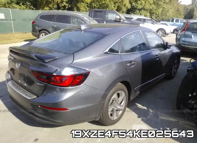19XZE4F54KE025643 фото 5