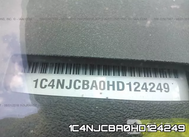 1C4NJCBA0HD124249 фото 10