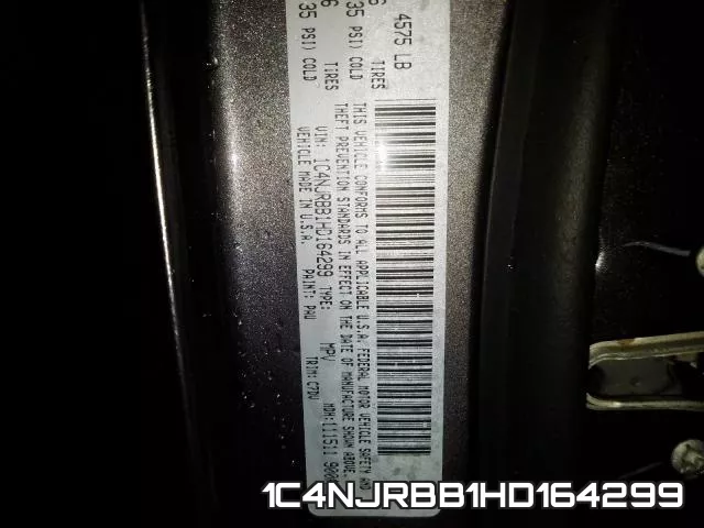 1C4NJRBB1HD164299 фото 2