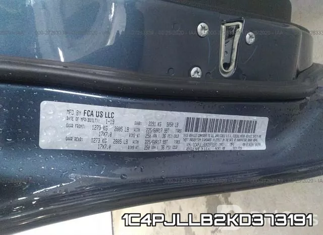 1C4PJLLB2KD373191 фото 10