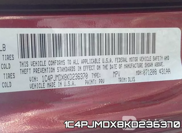 1C4PJMDX8KD236370 фото 10