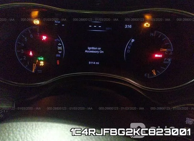 1C4RJFBG2KC823001 фото 8