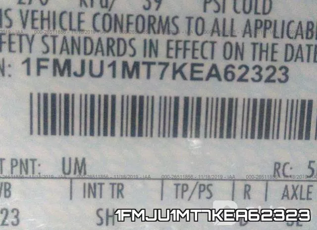 1FMJU1MT7KEA62323 фото 10