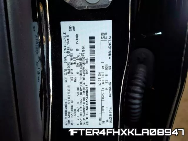 1FTER4FHXKLA08947 фото 2