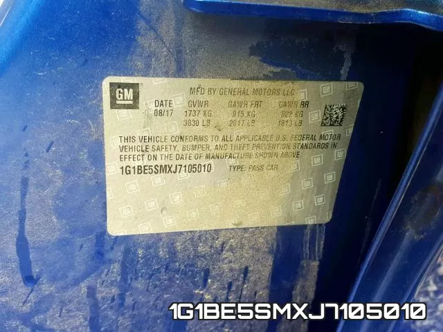 1G1BE5SMXJ7105010 фото 2