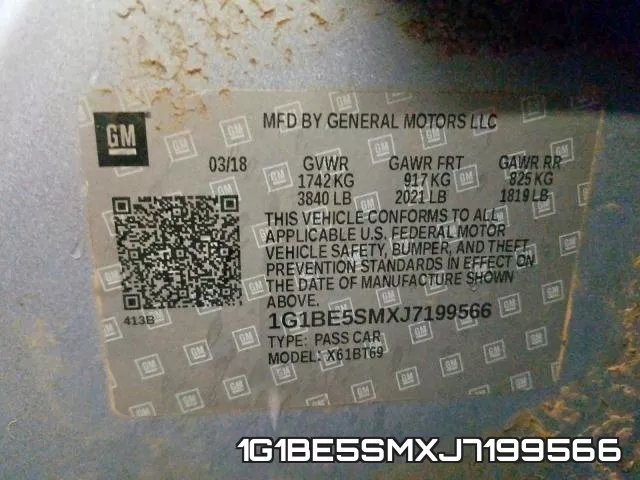 1G1BE5SMXJ7199566 фото 2