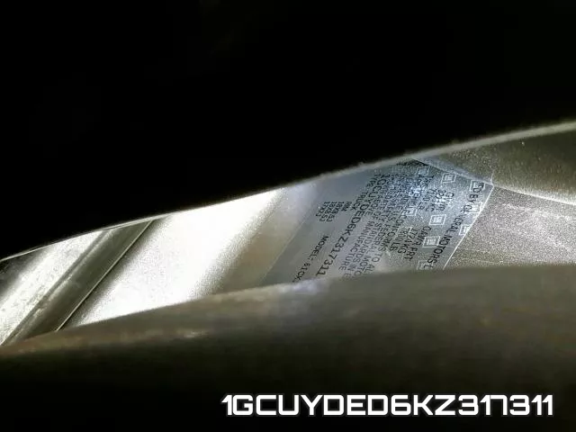 1GCUYDED6KZ317311 фото 2
