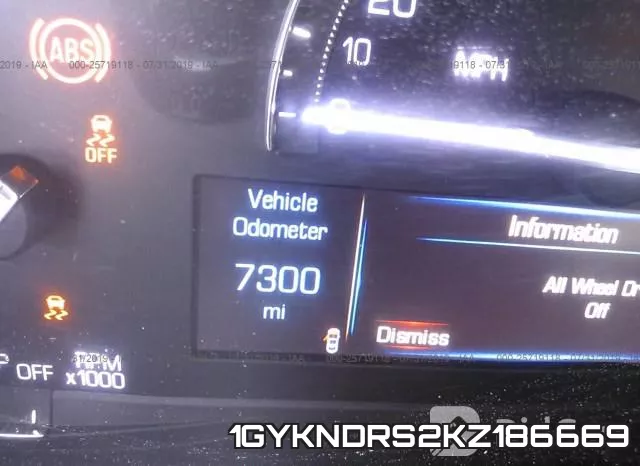 1GYKNDRS2KZ186669 фото 8