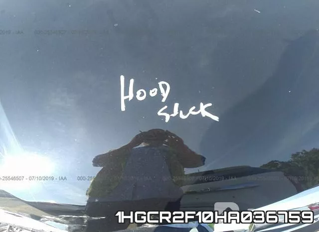 1HGCR2F10HA036759 фото 2