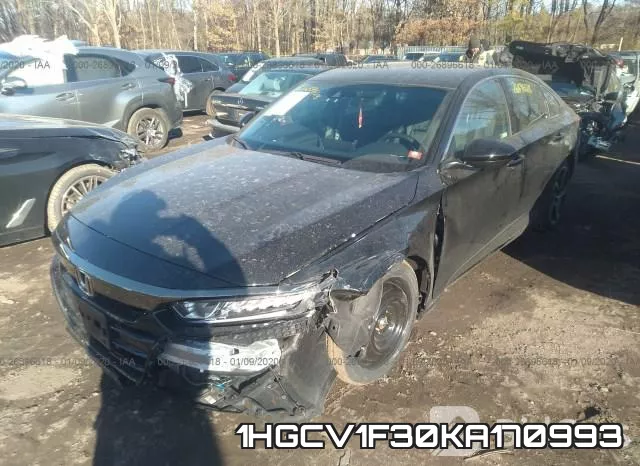 1HGCV1F30KA170993 фото 3
