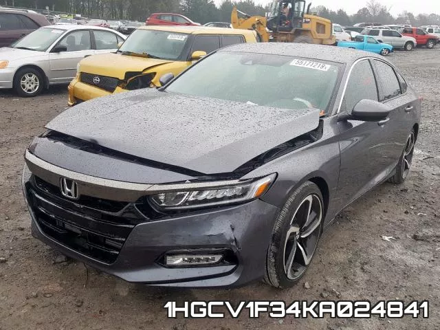 1HGCV1F34KA024841 фото 3