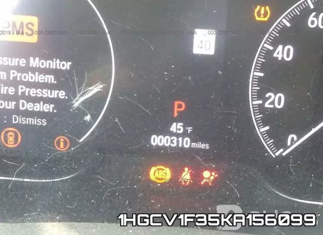 1HGCV1F35KA156099 фото 8