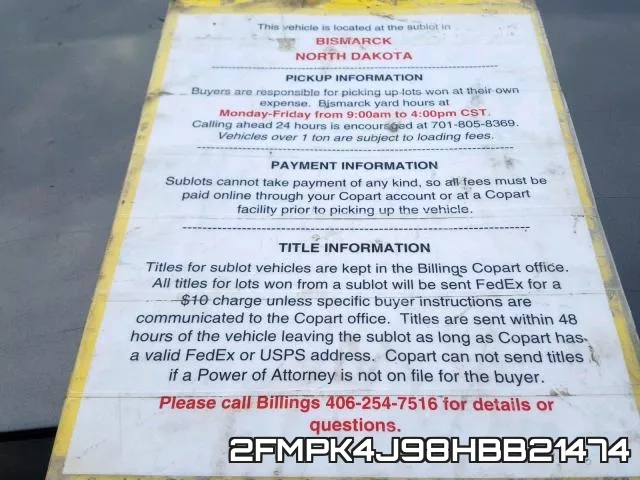 2FMPK4J98HBB21474 фото 10