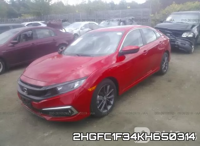 2HGFC1F34KH650314 фото 3