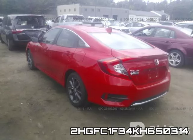 2HGFC1F34KH650314 фото 4