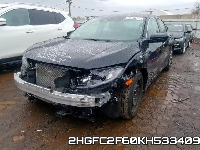 2HGFC2F60KH533409 фото 3