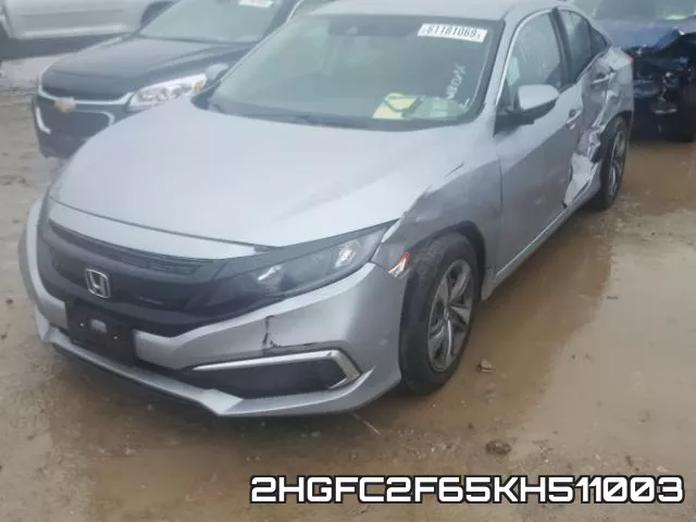 2HGFC2F65KH511003 фото 3