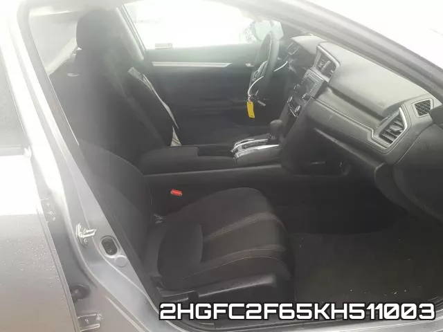 2HGFC2F65KH511003 фото 6