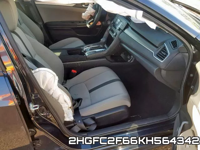 2HGFC2F66KH564342 фото 6