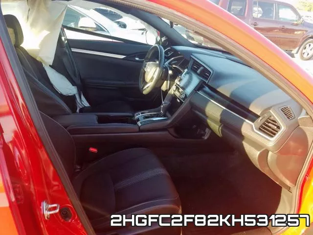 2HGFC2F82KH531257 фото 6