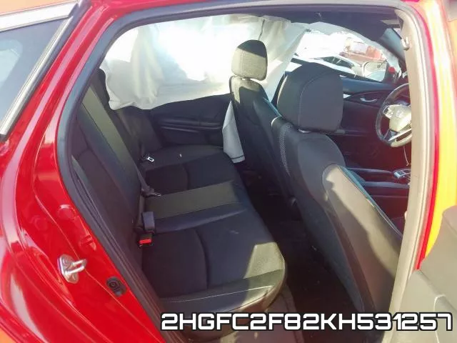 2HGFC2F82KH531257 фото 7