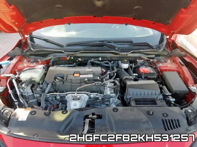 2HGFC2F82KH531257 фото 8