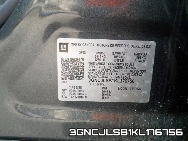 3GNCJLSB1KL176756 фото 2