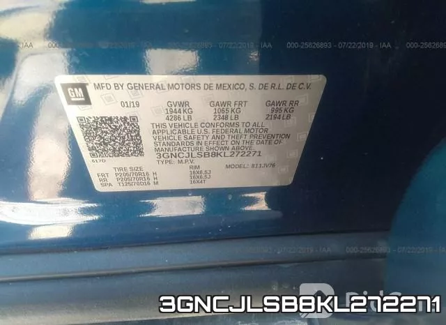 3GNCJLSB8KL272271 фото 10