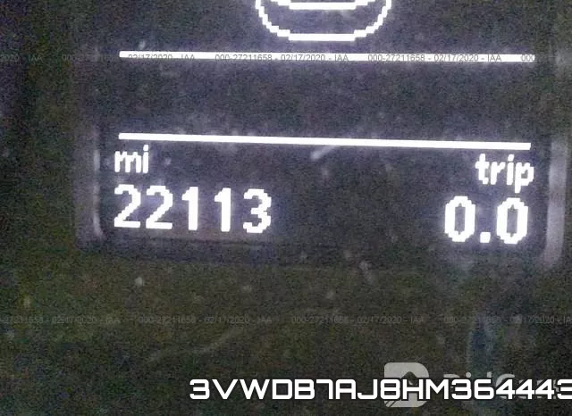 3VWDB7AJ8HM364443 фото 8
