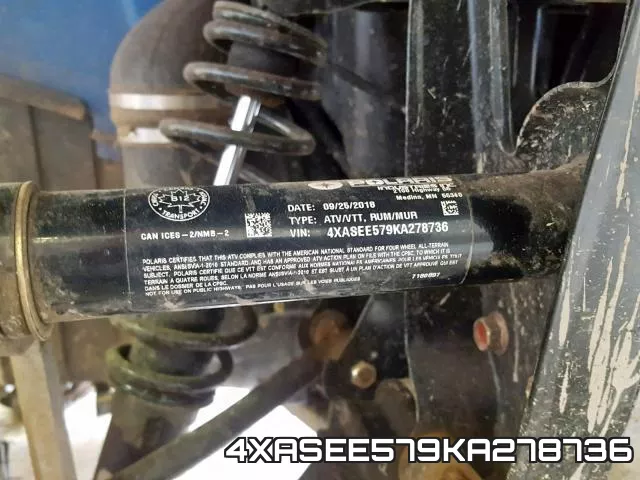 4XASEE579KA278736 фото 2
