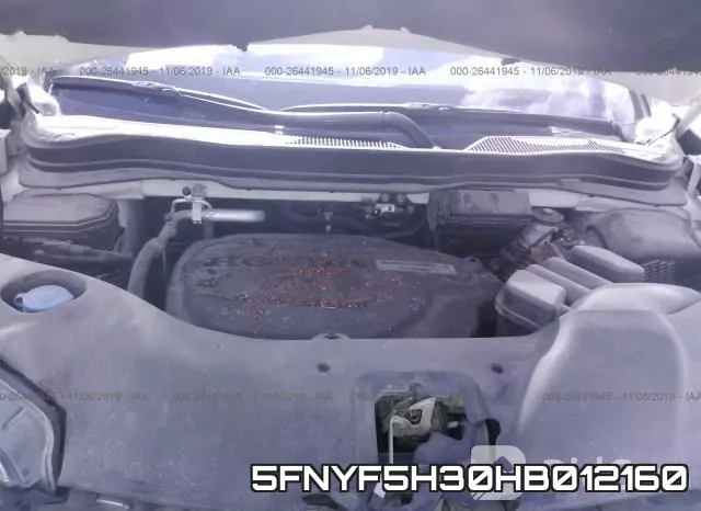 5FNYF5H30HB012160 фото 2
