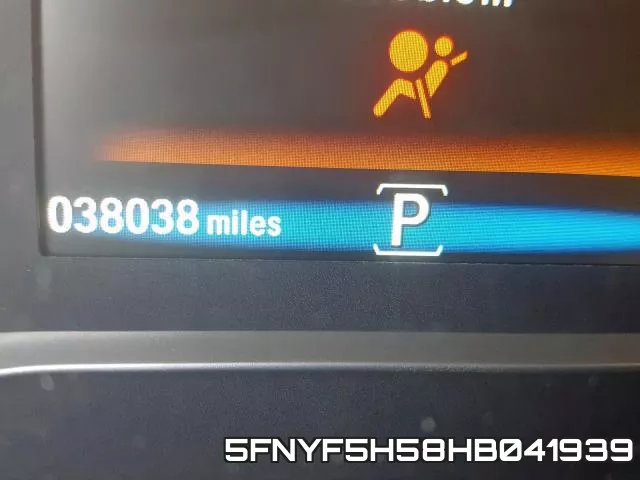 5FNYF5H58HB041939 фото 9