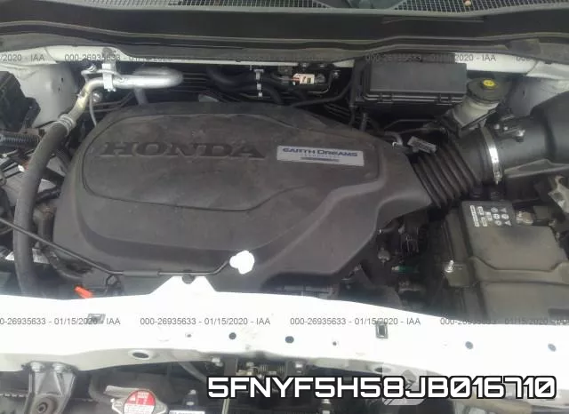 5FNYF5H58JB016710 фото 2