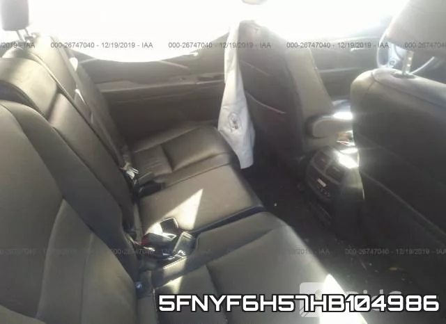 5FNYF6H57HB104986 фото 9