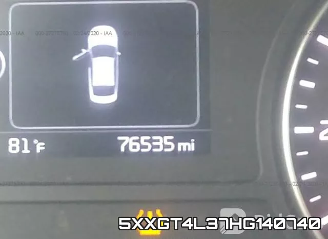 5XXGT4L37HG140740 фото 8