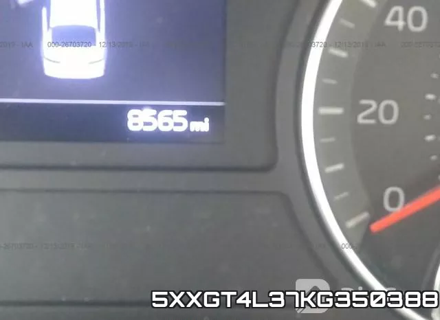 5XXGT4L37KG350388 фото 8