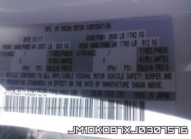 JM1DKDB7XJ0307576 фото 10