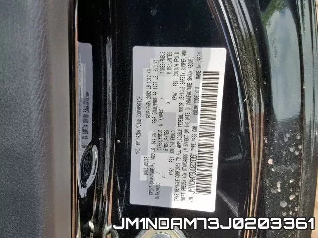 JM1NDAM73J0203361 фото 2