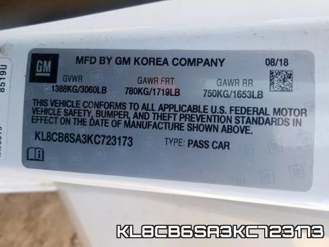 KL8CB6SA3KC723173 фото 2