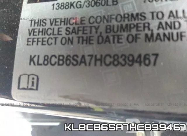 KL8CB6SA7HC839467 фото 10