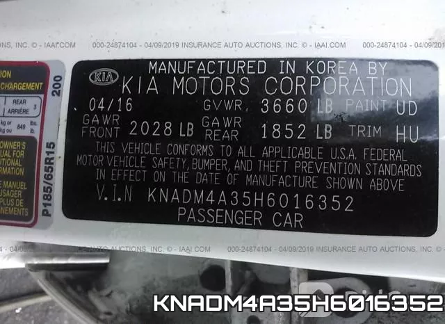 KNADM4A35H6016352 фото 10