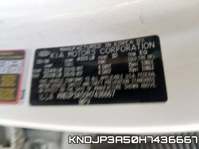 KNDJP3A50H7436667 фото 2