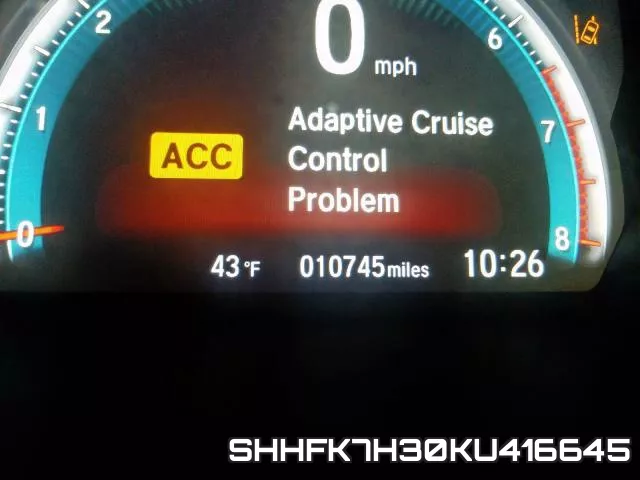 SHHFK7H30KU416645 фото 9
