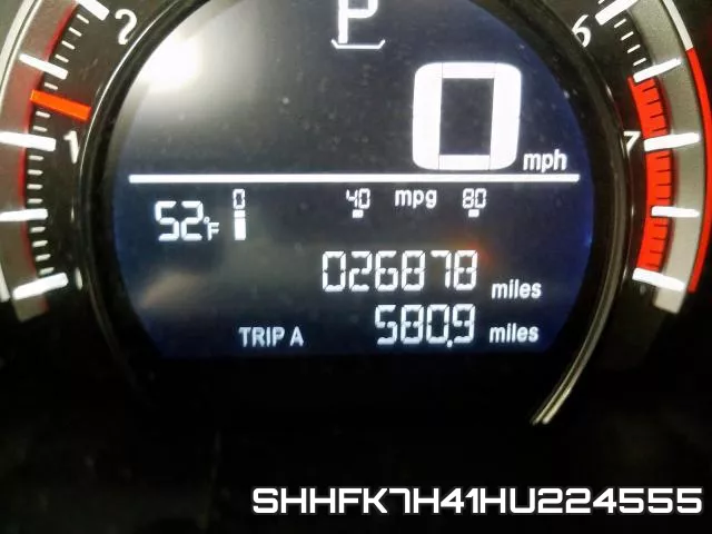 SHHFK7H41HU224555 фото 9