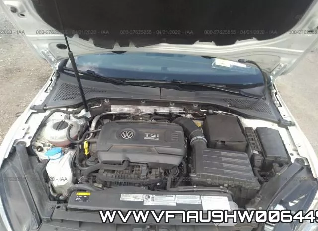 WVWVF7AU9HW006449 фото 2