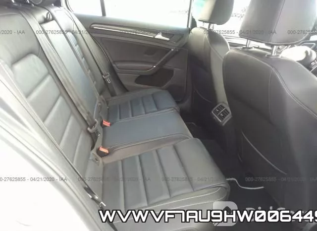 WVWVF7AU9HW006449 фото 9